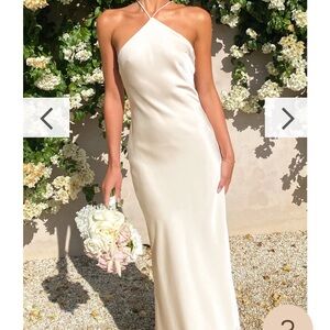Chiara Maxi Dress - Champagne
